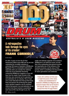 100 Issues of Drumscene: A retrospecive